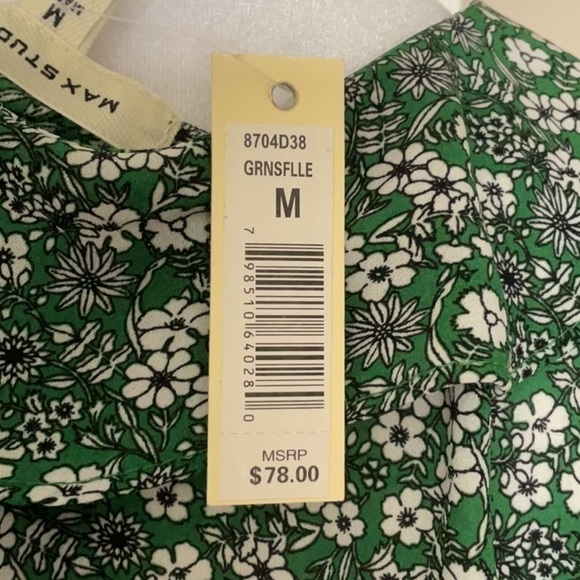 Max Studio Ruffled Tie Waist Blouse, NWT - Picture 11 of 13